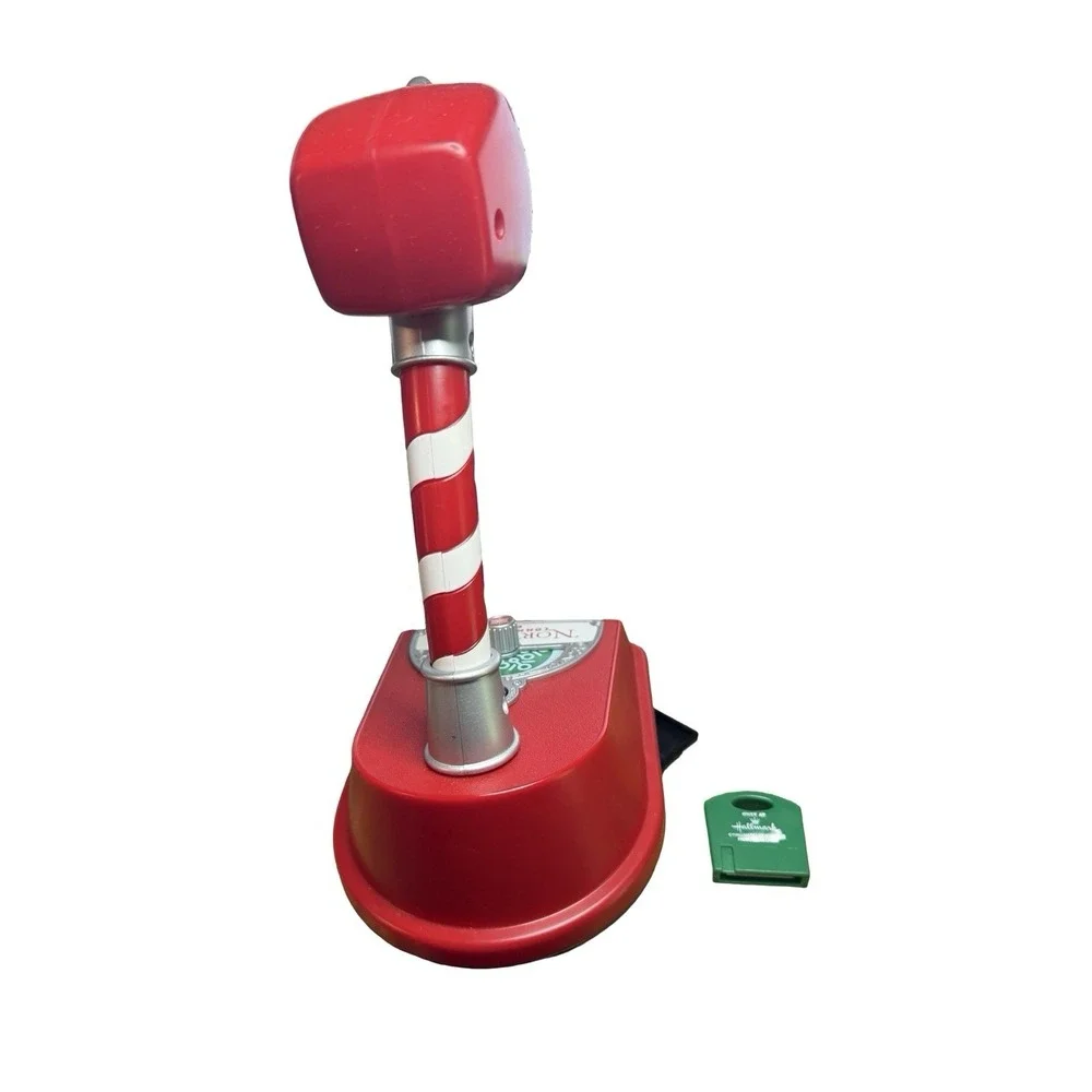 Hallmark North Pole Communicator Model 1226 Microphone w/ Green Cartridge Works.